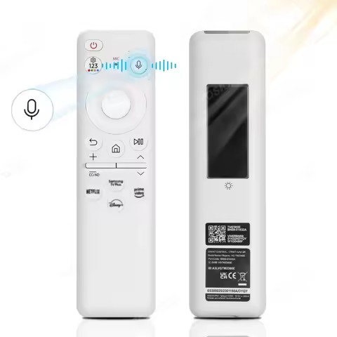 Replacement Voice Remote for Samsung Smart TV BN59-01432A Solar Charging Remote Control for Samsung 