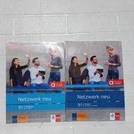 Package of 2 Books Netzwerk Neu B1 Ubungsbuch And Kursbuch mit Audios and videos - German Bhasa B1 U