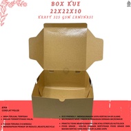 Box 22x22 Material 325 Gsm Box 22x22 Cake Box (B7K4-22X22X10 Cm)