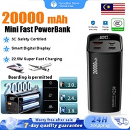 3C 65W 20000mAh PowerBank Fast Charging Power bank 3C Certified Built-in Type‑C/Lightning Cable Digi