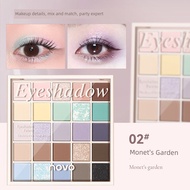 glitter eyeshadow eyeshadow Utopia Pink Purple Eyeshadow novo25 Color Eyeshadow Palette Macaron Gree