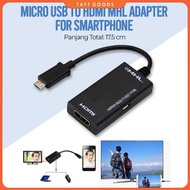 ROBOTSKY Micro USB to HDMI MHL Adapter for Smartphone - S2