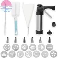 Churro Maker Stainless Steel Churro Press Kit with Mounting Spout for Doughnut Biscuit Cupcake SHOPC
