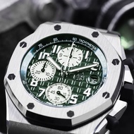 Audemars Piguet/Royal Oak 26238TI New Green Disc Transparent New Movement Titanium Material 42Gauge Diameter Quick release watchband
