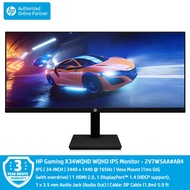 HP Gaming X34WQHD WQHD IPS Monitor - 2V7W5AA#AB4