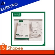 Minimo Charger type C 2.4A cable Minimo Charger + type C cable
