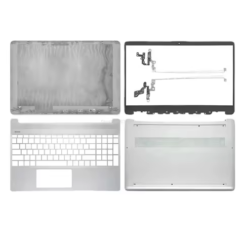 For HP 15S-FQ 15S-FR 15S-EQ 15-EF 15-ER 15-DY TPN-Q222 TPN-Q230 Laptop LCD Back Cover Bezel Hinges P