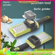 Garlic Grinder Stainless Steel Garlic Press Manual Garlic Mincer Chopping Garlic Tools Kitchen Chopper Garlic Tamper