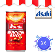 Asahi WONDA 早晨咖啡 罐裝【日本直送】x 6