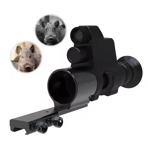 940nm/850nm Infrared Night Vision Scope for Hunting 1080P HD Clip-on Night Vision Monocular 300M 4X 