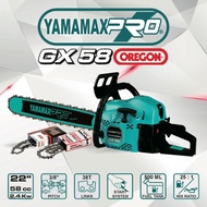 YAMAMAX PRO GX 58 Chainsaw Mesin Gergaji 22 inch Senso GX58 OREGON