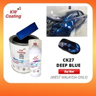 KW 2k Paint CK27 Deep Blue Cat Kereta CK27 Deep Blue Cat Kereta 2k Cat 2k  2k Car Paint CK27 Deep Bl