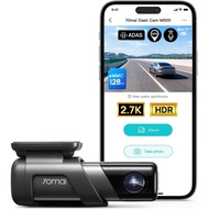 70mai Dash Cam M500, Dash Cam 2.7K untuk Bahagian Hadapan, Kamera Dash untuk Kereta dengan eMMC 128G