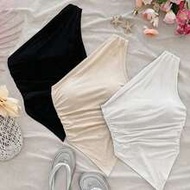 Tween Girls Camisole & Tank Top 2-In-1 Set, Casual Minimalist Comfortable Asymmetric Hem Yk2k Tops B