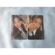 Izone chaewon hyewon tie wondas hyedas one reeler act IV scene 2 photocard pc