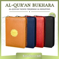 Al Quran Bukhara A6 Zipper Al Quran Bukhara A6 Zipper Tajweed Color Translation Syaamil Quran