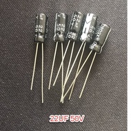 10 CAPACITORS 22UF 50V CAPACITOR 22UF 50V