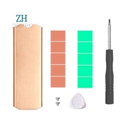 Copper M.2 SSD HeatSink Hard Disk Cooler with Thermal Solid State Disk Radiator 0.5mm for M.2 2280 N