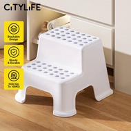 Citylife Children Step Stool Kids Mini Ladder Toilet Bathroom Step Board Foot Stool - (Hold Up To 80
