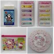 🇯🇵Disney Store Winne the Pool / Princess膠布/Hello Kitty多用途袋/Penguin擦子膠 / My Melody貼紙 Hello Kitty/Peng