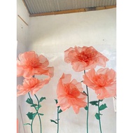 1 set contains 3 gint flowers, decorative lamp flowers, decorative lamp petals, giant flower