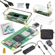 Raspberry Pi Zero 2 W MAX Kit with Multi Purpose ABS Case -Incudes Pi Zero 2 W Board, Multi Use Case