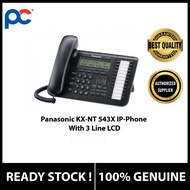 Panasonic KX-NT543X-B IP-Phone With 3 Line LCD