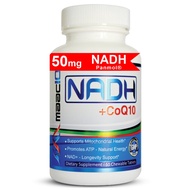 NADH + CoQ10 Supplement | Great Tasting Chewable Tablets | 50mg PANMOL® NADH + 100mg CoQ10 | For Fat