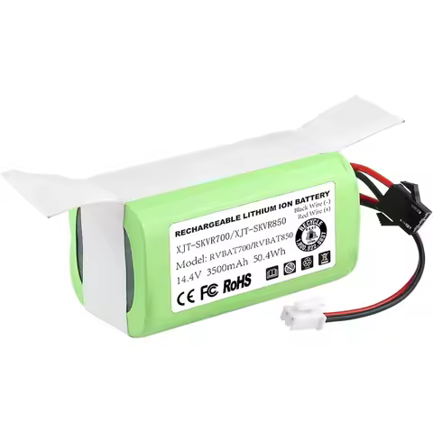 Aleaviy 14.4V 3500mAh Replacement Battery for Shark Ion Robot RVBAT850 RVBAT700 - Compatible with RV
