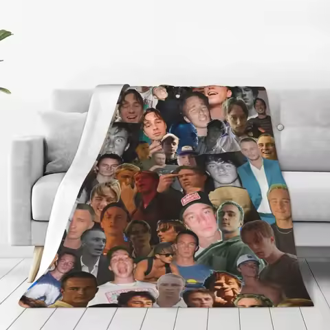 Rafe Cameron Blanket Drew Starkey Decorative Flannel Throw Blanket For Bedroom Warm Soft Custom Qual