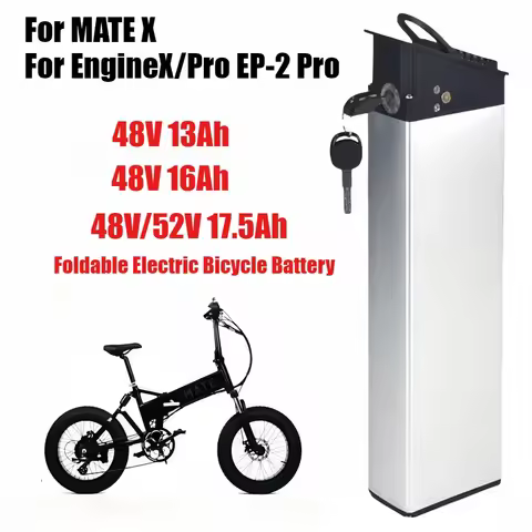For Engwe EP-2 Pro Engine X Engine Pro Battery 48V 17.5Ah 16Ah 13Ah Replacement Battery MATE X Gingh