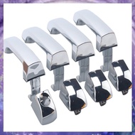 [P K A M] Car Outside Door Handle Chrome for Veracruz 3.8L 2007-2012 Accessories Parts 82662-3J010 8