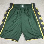 Celtic Black Green Beige Basketball Shorts BOSTONCLETIC Basketball shorts