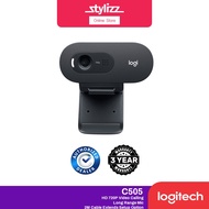 LOGITECH C505 HD WEBCAM - A WEBCAM WITH EXTENDED REACH, CLEAR, NATURAL AUDIO, 2M CABLE EXTENDS SETUP