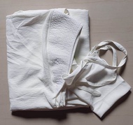 Jilbab Jumbo Crinkle Hijab SOFTPAD model Belah Samping GRATIS Cadar Tali warna senada GAZALA HIJAB