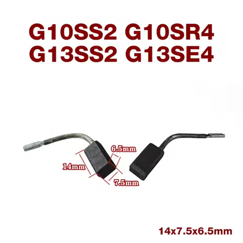 G10SS2 Carbon Brush Accessories for Hitachi G10SS2 G10SR4 G13SS2 G13SE4 Angle Grinder Carbon Brush P