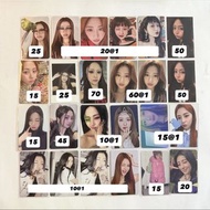 LESSERAFIM小卡  Yunjin小卡