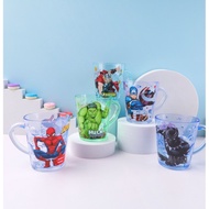 Spiderman Black Panther Hulk Captain's Cute Kids Mug Glass