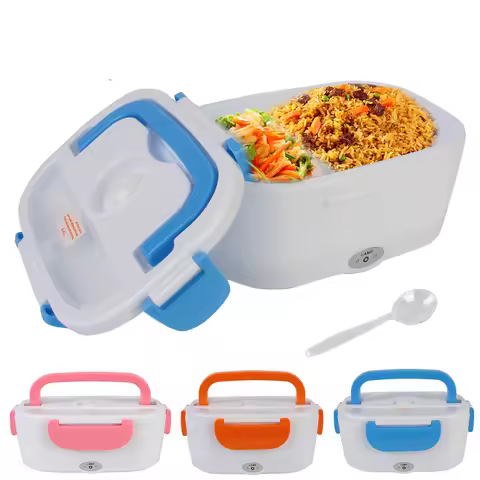 Dinnerware Travel Car Work Heating Bento Box Fast Heating Food container Electric Heated Lunch Box P