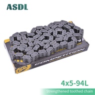 4X5 94 Links - 140 Links Timing Chainรถจักรยานยนต์Engine Time Cam Chain 98L 118L