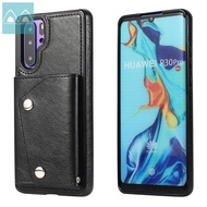 Dành Cho Huawei P30 / P30 Lite / P30 Pro Ví Thời Trang Ốp Lật Giá Đỡ Thẻ Lật Bằng Da Ốp Lưng Chống S