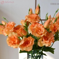 [COD] Artificial Lisianthus Flowers, Real Touch Lifelike Fake Eustoma Flower, Wedding Bouquet DIY Pa