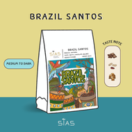 เมล็ดกาแฟคั่ว Brazil Santos By Sias Koffee Roaster