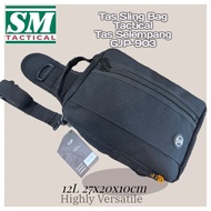 Tactical Sling bag GJP 903 Tactical Sling bag 12L 3 compartments Shoulder bag
