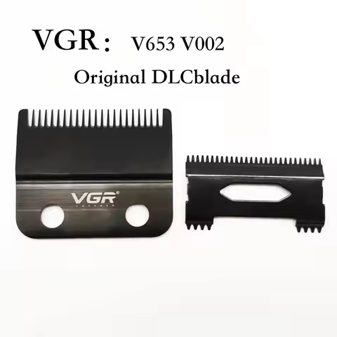 VGR V653 Original DLC Blade Replacement Blade for VGR V653 V002 Hair Clipper Cutter Head Finish Mach