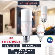 LED STICK BULB 6W 10W 12W E27 E14 (EXTRA BRIGHT)