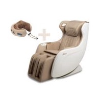 เก้าอี้นวดไฟฟ้า RESTER NOVA + เครื่องนวดคอไฟฟ้า INAP สีน้ำตาล (1298280)