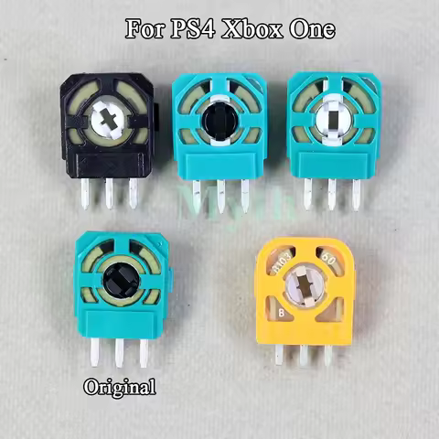 2PCS 3D Analog Micro Switch Sensor for PS4 XBOX ONE Controller 3D Thumbstick Axis Resistors 10K Pote