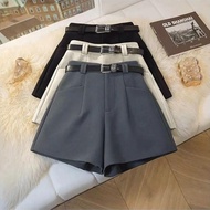 Limited Sale🚪Suit Shorts Women Summer Outer Wear 2026 New Style High Waist Slimmer Look Large Size A