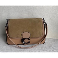 Authentic COACH/Coach SOFT TABBY SUEDE SHOULDER CROSSBODY BAG